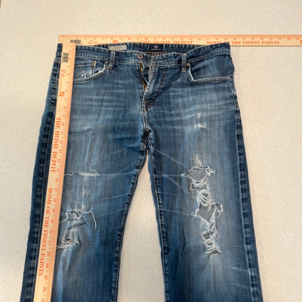Heavily Distressed AG Jeans